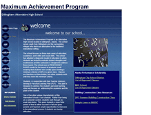 Tablet Screenshot of maximumachievementprogram.org